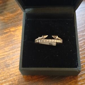 925 Sterling Silver & CZ Wrap Ring💥